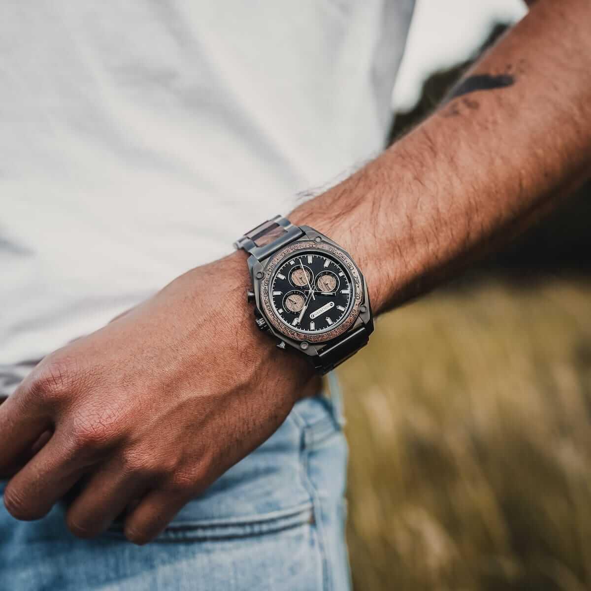 HOLZKERN | El Gigante Surmount Herren Chronograph